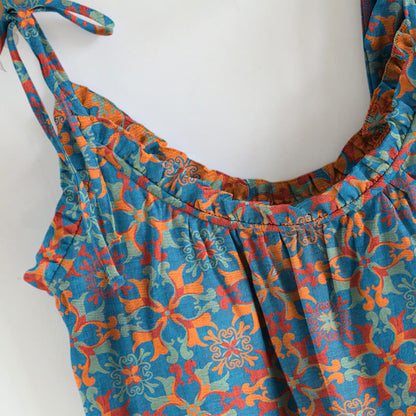 Ensemble pyjama à bretelles à fleurs bohèmes Ownkoti - image 6