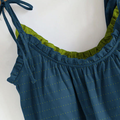 Ensemble de détente Ownkoti : débardeur et pantalon texturés unis - image 10