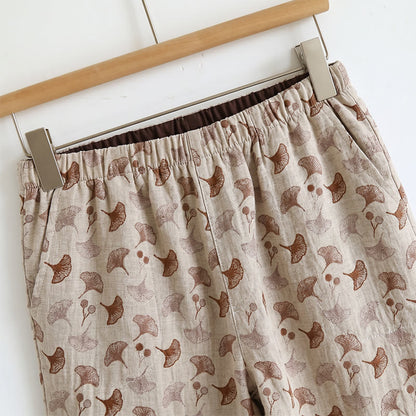 Ensemble de détente Ownkoti à fleurs romantiques (débardeur et pantalon) - image 5