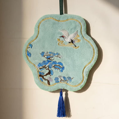 Serviette de toilette en polaire corail Ownkoti Crane et Pin - image 3