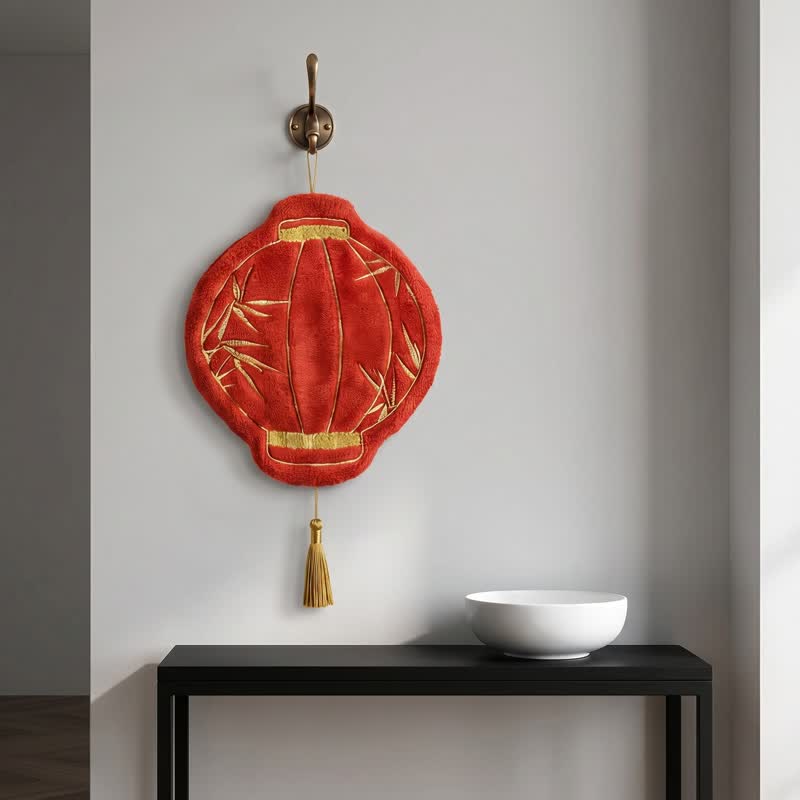 Serviette de toilette Ownkoti Lunar en polaire de bambou corail rouge lunaire - image 2