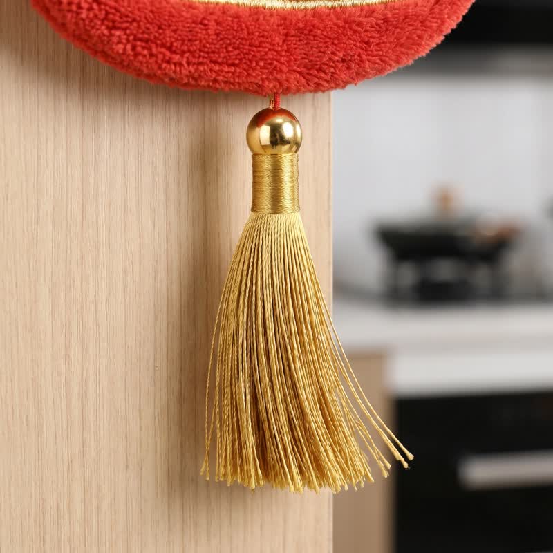 Serviette de toilette Ownkoti Lunar en polaire de bambou corail rouge lunaire - image 4