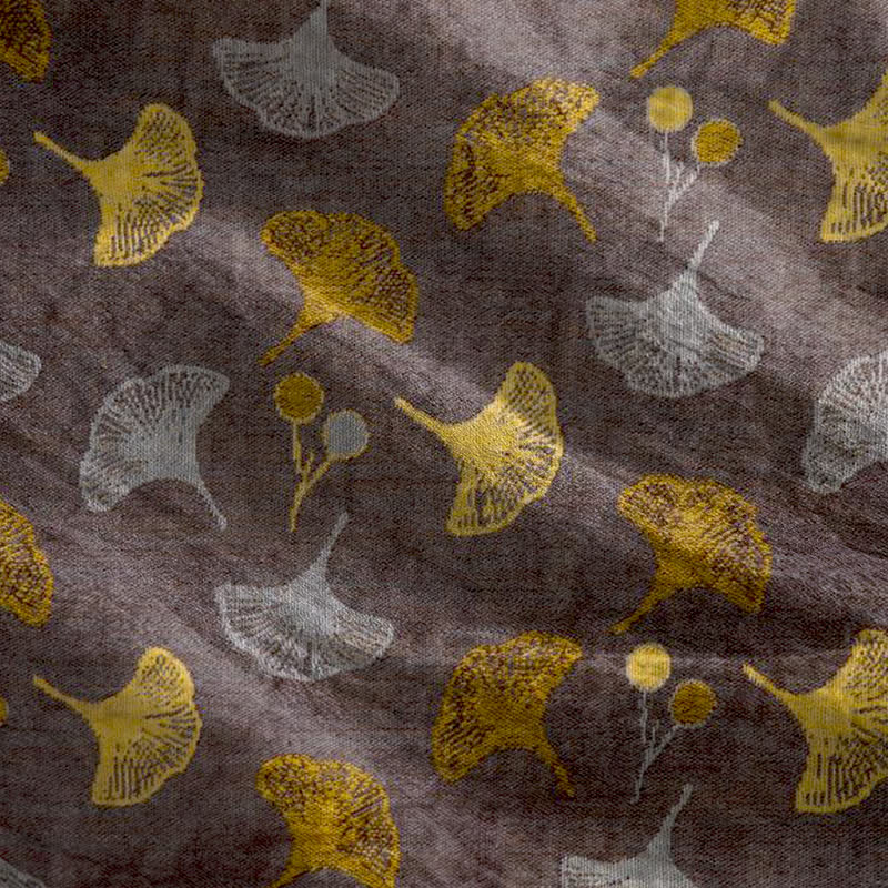 Robe d'intérieur à bretelles nouées et imprimé floral Ginkgo d'Ownkoti - image 9