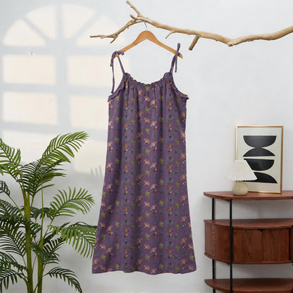Robe d'intérieur à bretelles nouées et imprimé floral Ginkgo d'Ownkoti - image 16