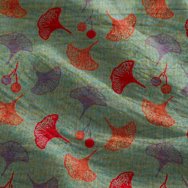 Robe d'intérieur à bretelles nouées et imprimé floral Ginkgo d'Ownkoti - image 44