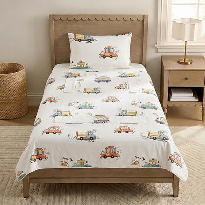 Couverture d'été pour bébé en gaze de coton Ownkoti Bus - image 2