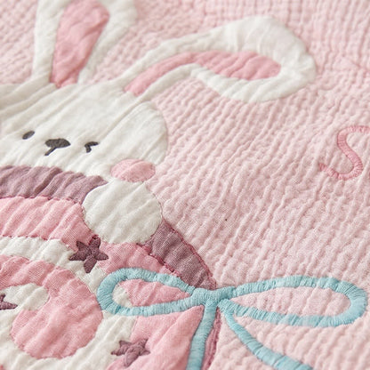 Couverture bébé Ownkoti Pink Bunny Strawberry en lyocell - image 5