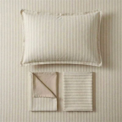 Ensemble de literie Ownkoti Nordic Stripe en coton pour lit simple XL - image 9