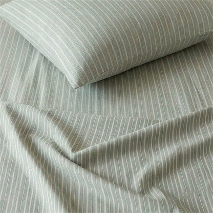Ensemble de literie Ownkoti Nordic Stripe en coton pour lit simple XL - image 16