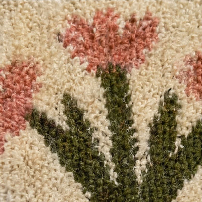 Couverture à franges patchwork à motif chiot Ownkoti - image 4