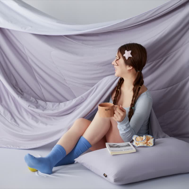 Couette d'été légère et rafraîchissante de style nordique Ownkoti - image 9