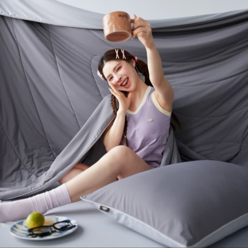 Couette d'été légère et rafraîchissante de style nordique Ownkoti - image 11