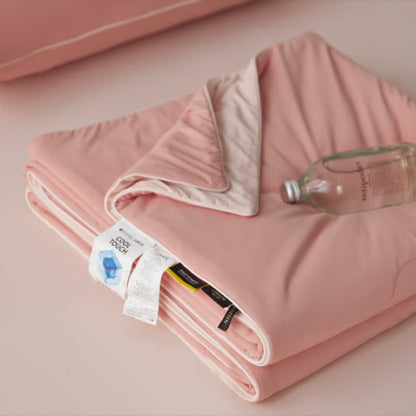 Couette d'été légère et rafraîchissante de style nordique Ownkoti - Rose tendre - 79" × 91" - image 16
