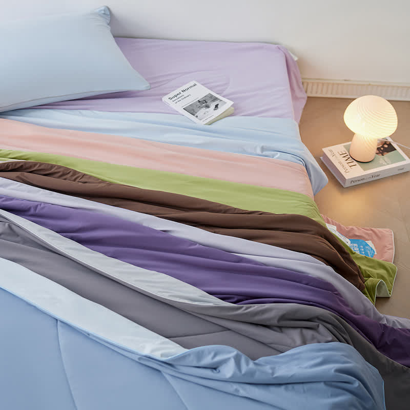 Couette d'été légère et rafraîchissante de style nordique Ownkoti - image 2