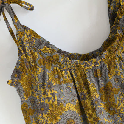 Ensemble de vêtements d'intérieur à bretelles et motif floral vintage Ownkoti - image 10