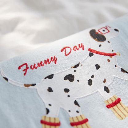 Ensemble de vêtements d'intérieur en coton à motif de chien mignon Ownkoti - image 5