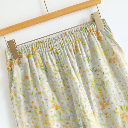 Ensemble de détente Ownkoti à bretelles fines et imprimé floral. - image 8