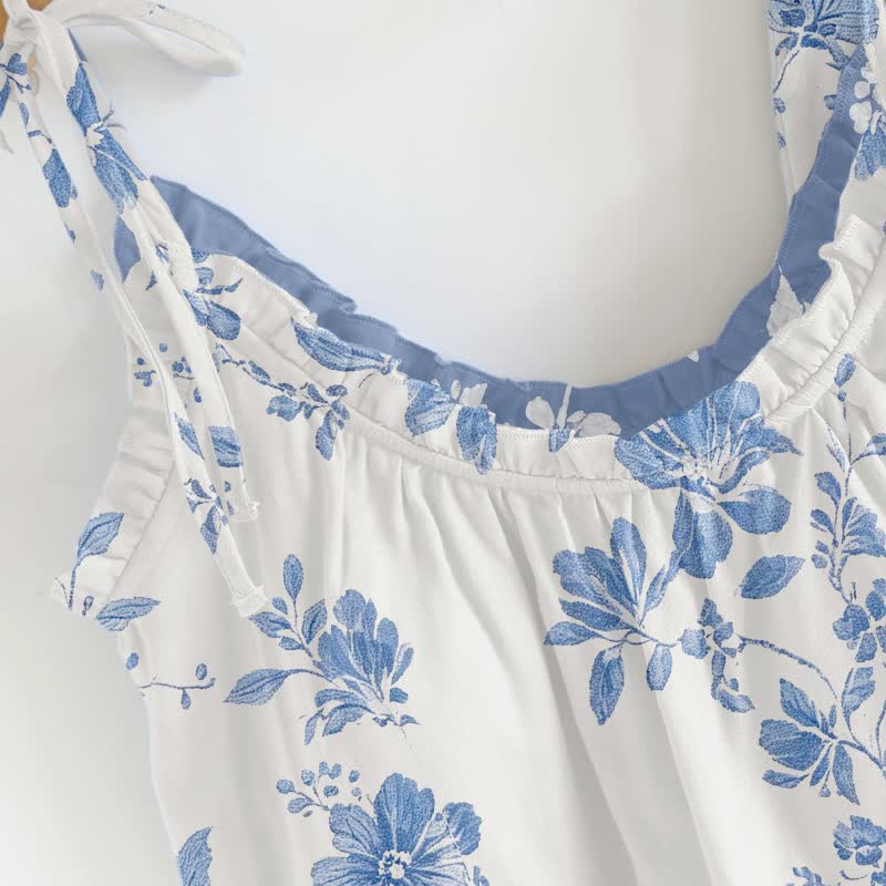 Ensemble de vêtements d'intérieur fleuris doux Ownkoti - image 5