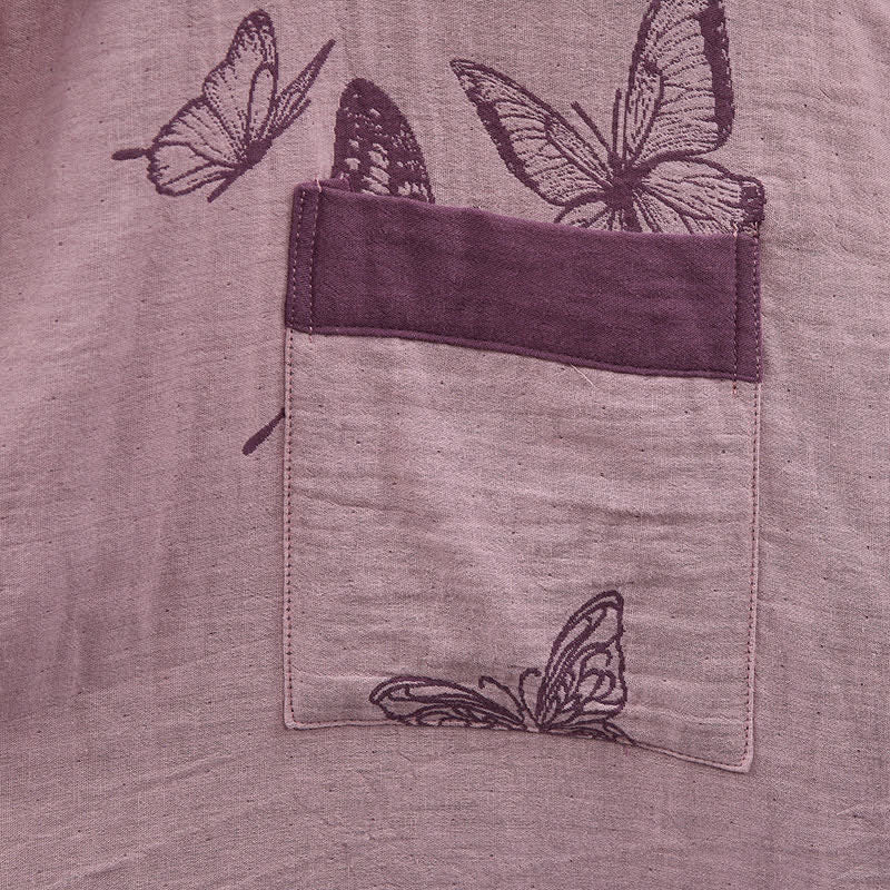 Kimono Ownkoti Butterfly en coton double gaze - image 12