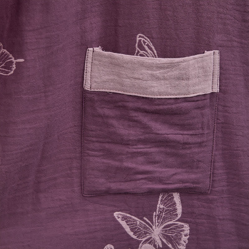 Kimono Ownkoti Butterfly en coton double gaze - image 5