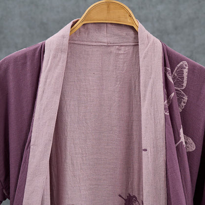 Kimono Ownkoti Butterfly en coton double gaze - image 3