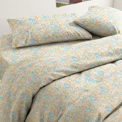 Ensemble de literie pour dortoir Ownkoti à fleurs discrètes, lit simple XL - image 3