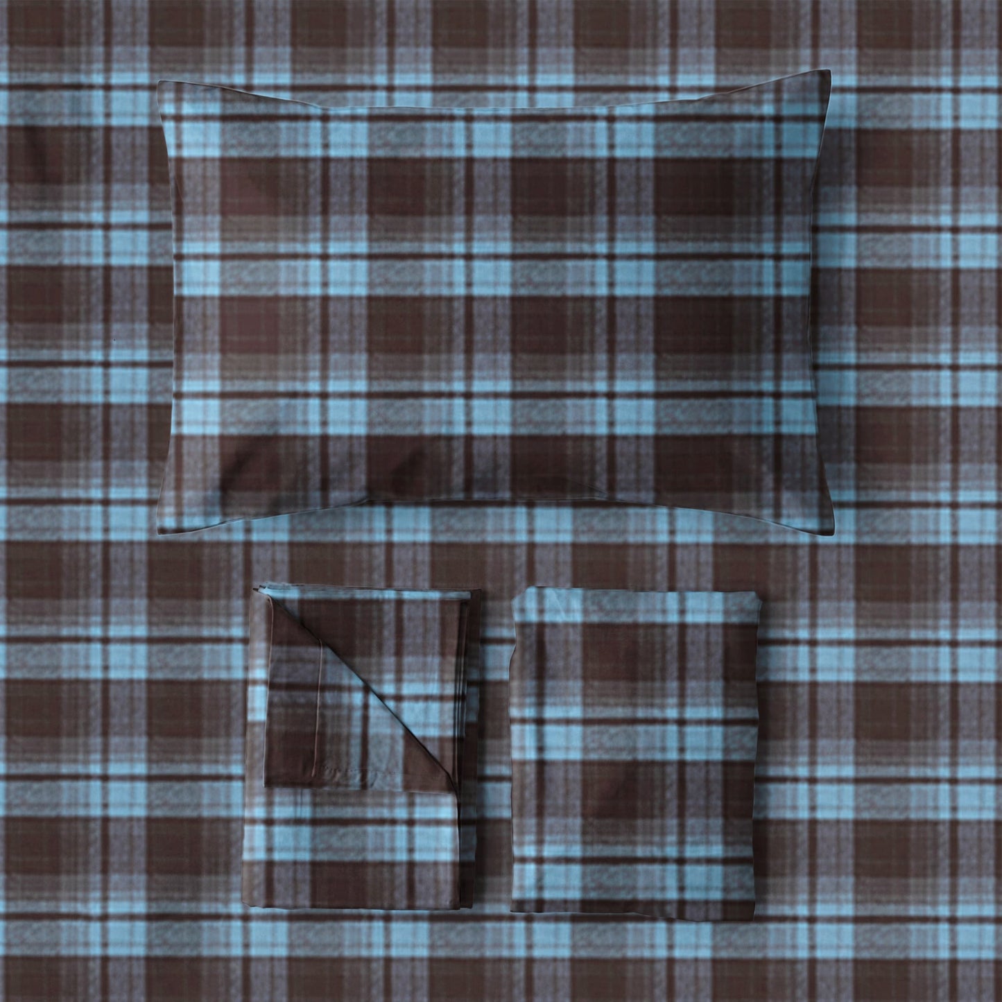 Ensemble de literie pour dortoir Ownkoti Classic Plaid Twin XL - image 4