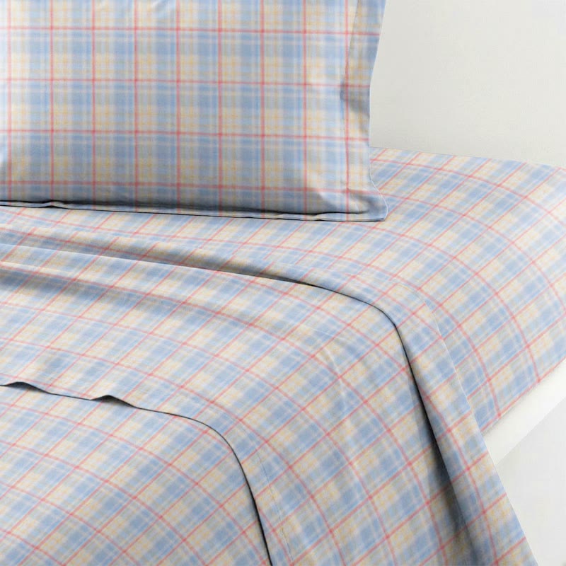 Ensemble de literie Ownkoti Pastel Vichy Twin XL - image 4