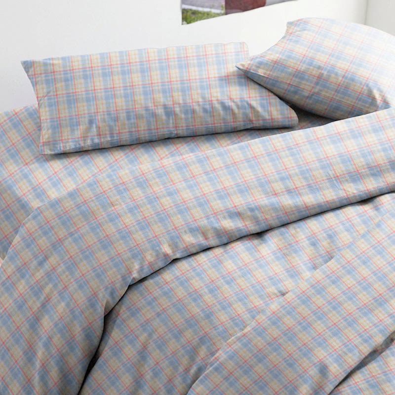 Ensemble de literie Ownkoti Pastel Vichy Twin XL - image 3