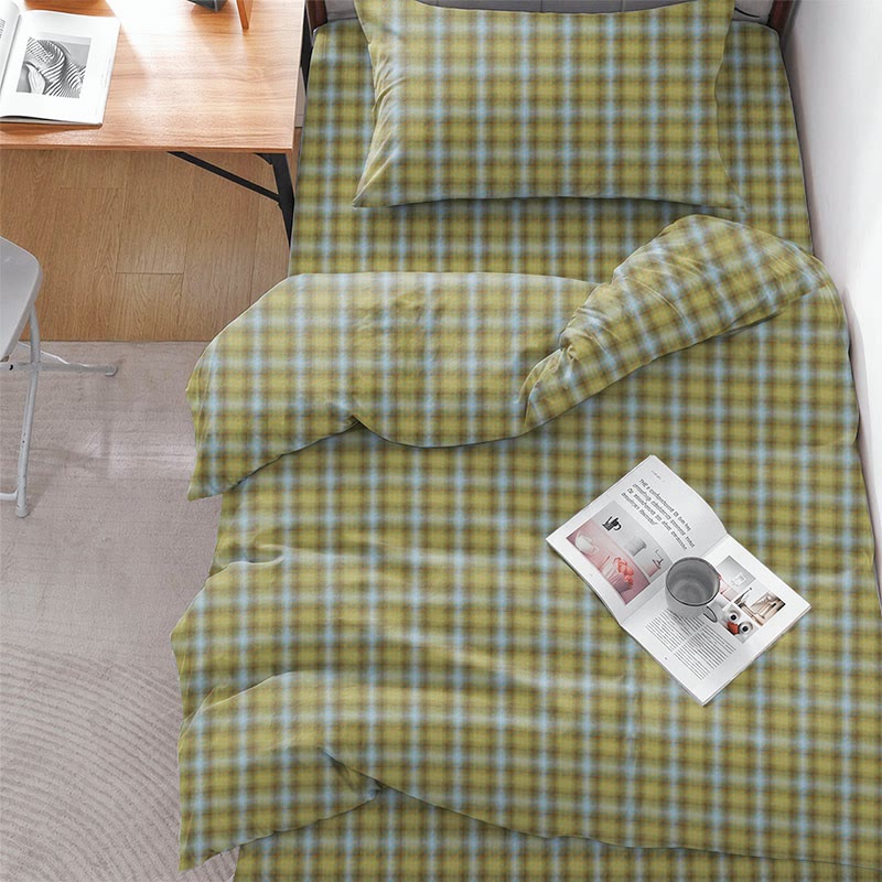 Ensemble de literie pour dortoir Ownkoti Cottage Plaid Twin XL - image 8