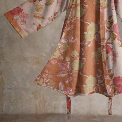 Kimono en coton à imprimé botanique grenade Ownkoti - image 9