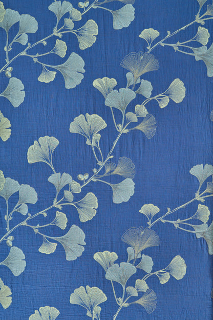 Ensemble de literie en coton à feuilles de ginkgo vintage Ownkoti - image 6