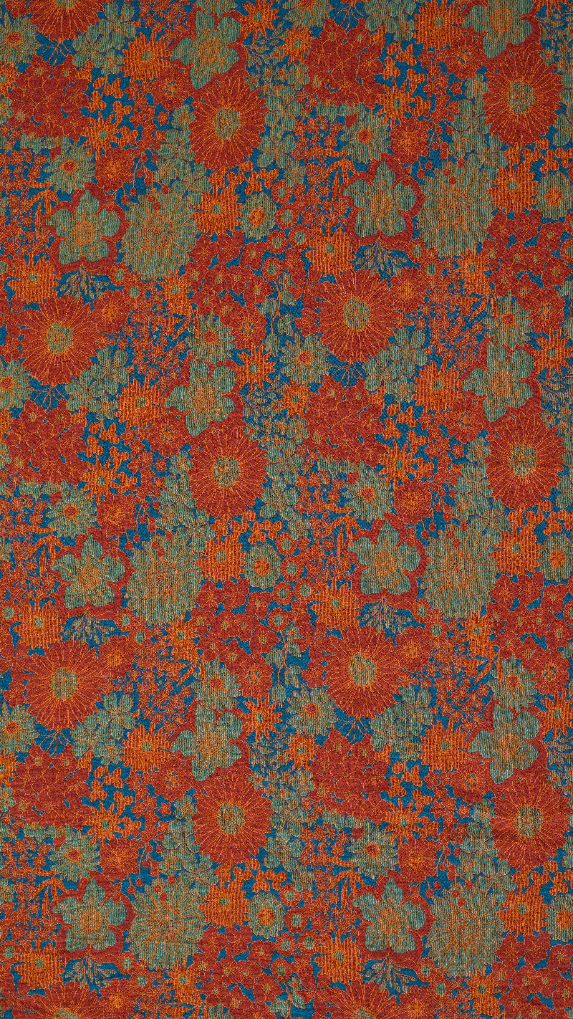 Ensemble de literie en gaze de coton à motif floral rétro Ownkoti - image 9