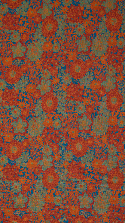 Ensemble de literie en gaze de coton à motif floral rétro Ownkoti - image 9