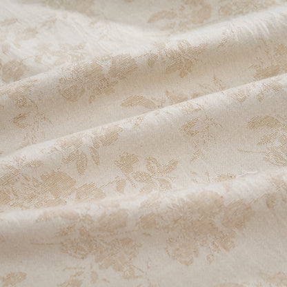 Nuisette en coton beige à fleurs rétro Ownkoti - image 5