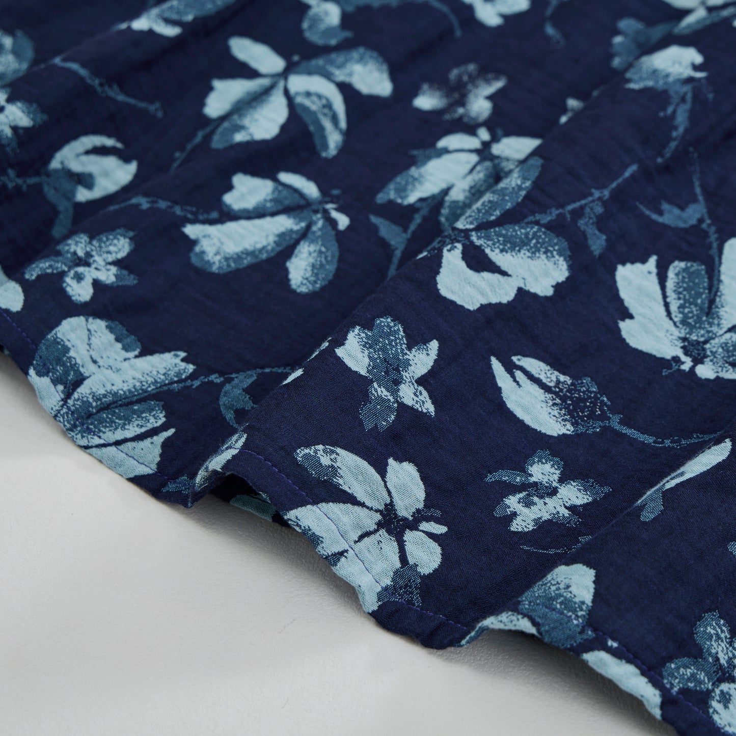 Ensemble de détente Ownkoti rétro bleu marine à fleurs, débardeur en coton. - image 5