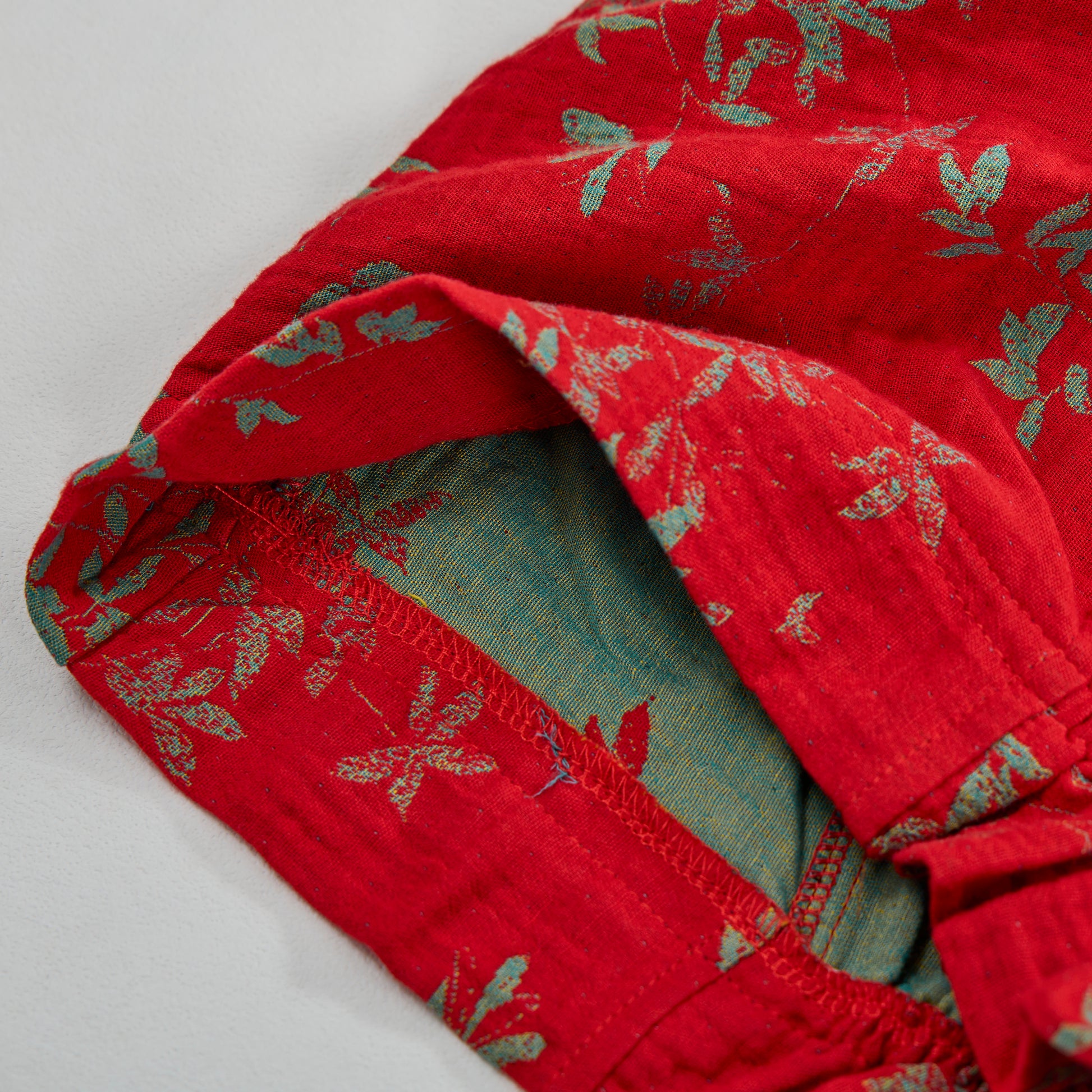 Pantalon de détente en coton à fleurs rouges Ownkoti - image 6