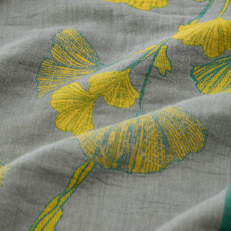 Couette réversible en coton à motif floral rétro de jardin Ownkoti - image 7