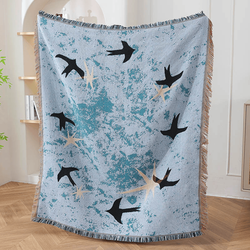 Couverture Ownkoti Artistic Sky Swallow Star - 51" x 63" - image 0
