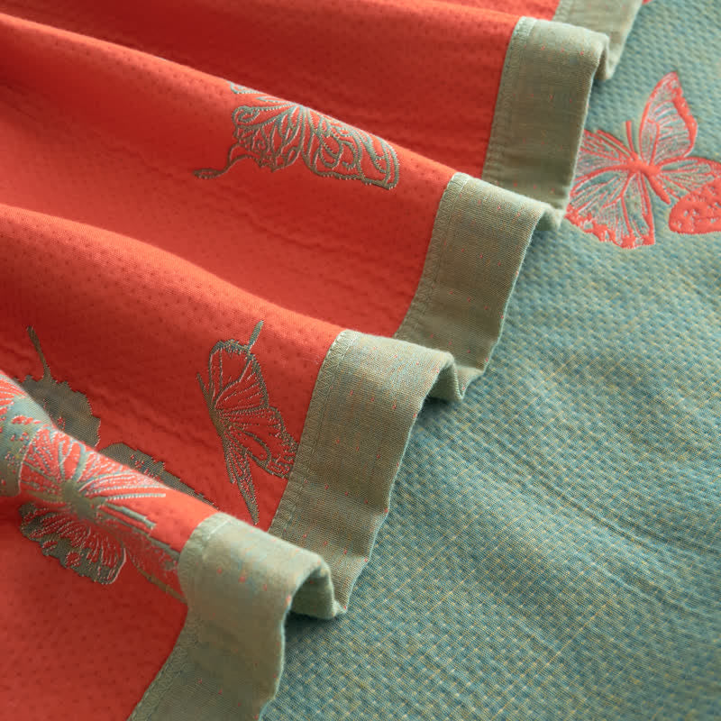 Couette en coton à imprimé papillon élégant Ownkoti - image 12