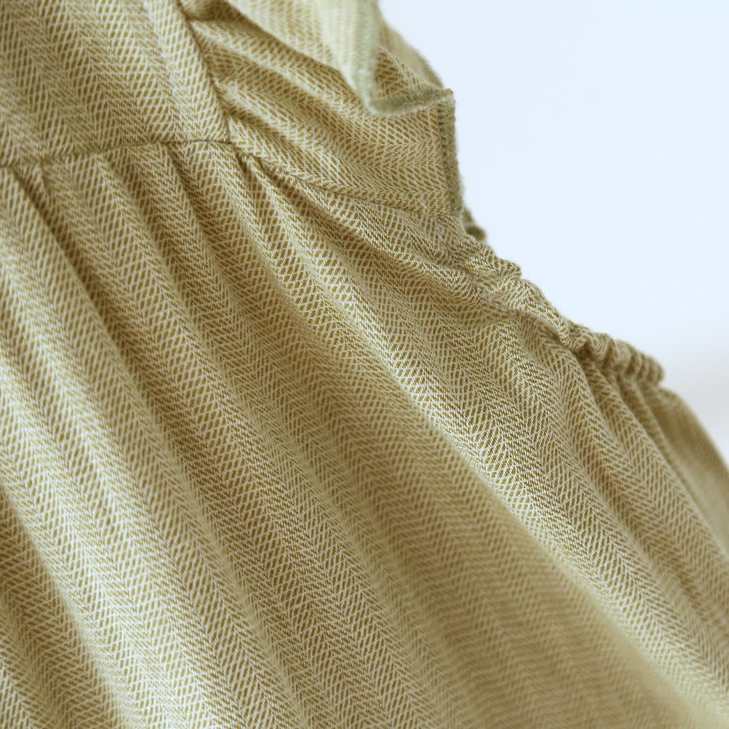 Robe d'intérieur en coton à encolure carrée et volants - image 6