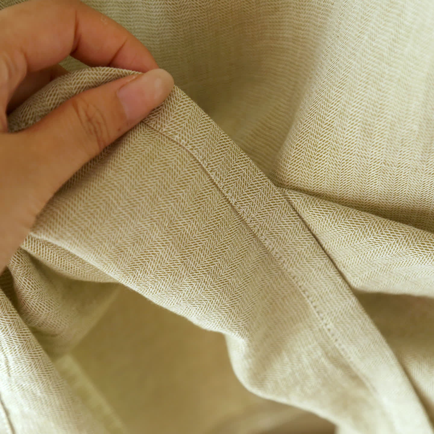 Robe d'intérieur en coton à encolure carrée et volants - image 9