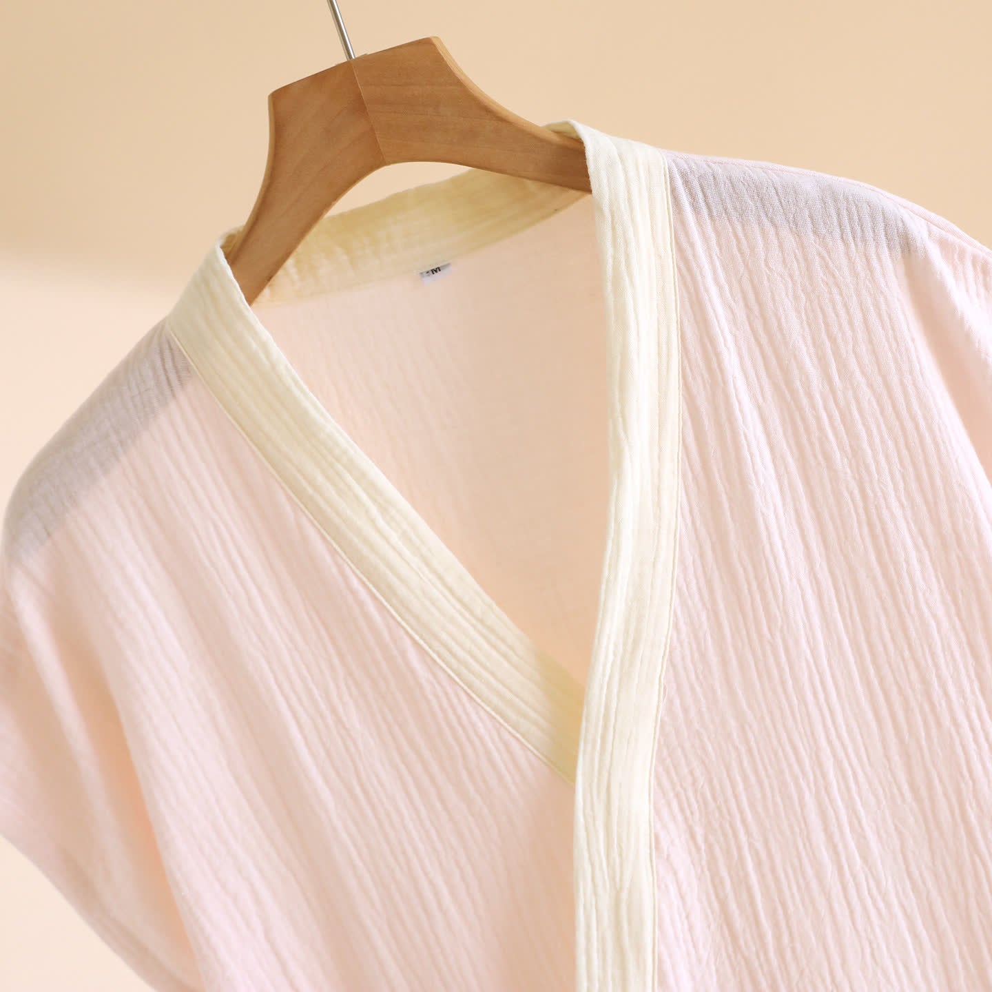 kimono minimaliste en coton - image 6