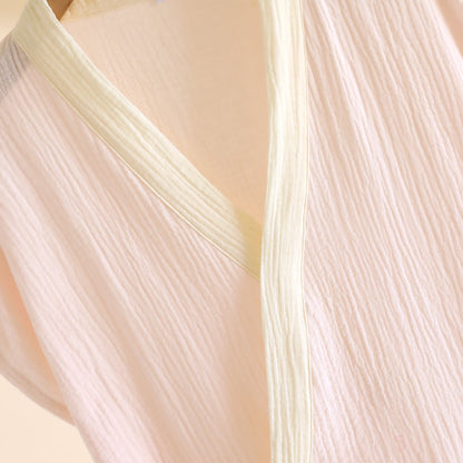 kimono minimaliste en coton - image 5