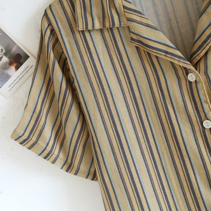 Ensemble de vêtements d'intérieur vintage en coton à bretelles - image 4