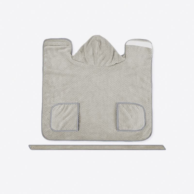 Peignoir pour chien en microfibre unie Ownkoti - image 5