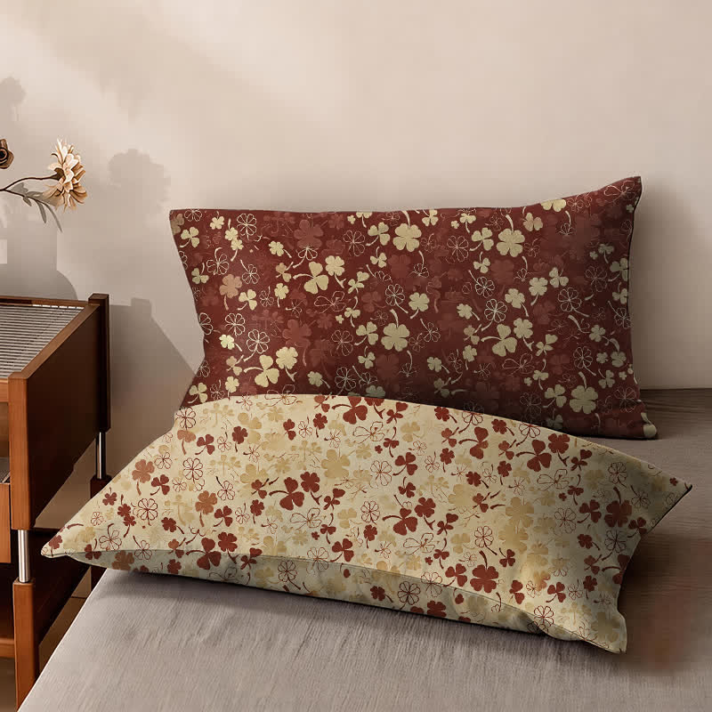 Couvre-lit en gaze de coton rouge porte-bonheur Ownkoti - 2 taies d'oreiller - 19" x 29" - image 7