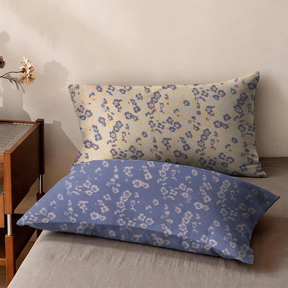 Couvre-lit réversible en coton à petits motifs floraux Ownkoti - image 7