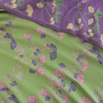 Couverture en gaze de coton à motif de feuilles de ginkgo Ownkoti - image 13