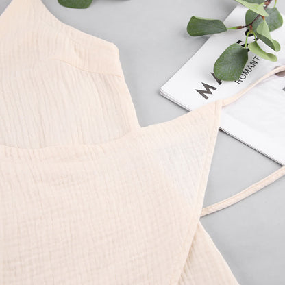 Robe d'intérieur sans manches unie Ownkoti - image 4